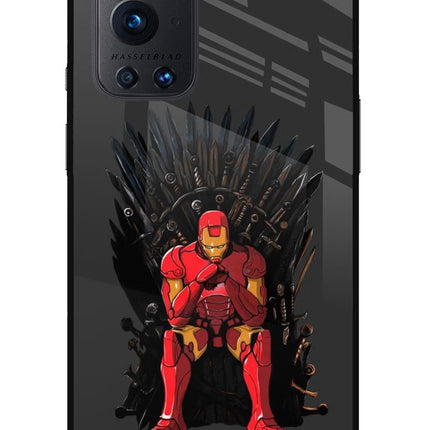 Ironman Throne Oneplus 9 Pro Glass Case