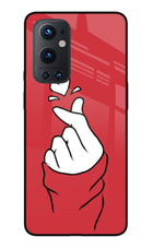 Korean Love Sign Oneplus 9 Pro Glass Case
