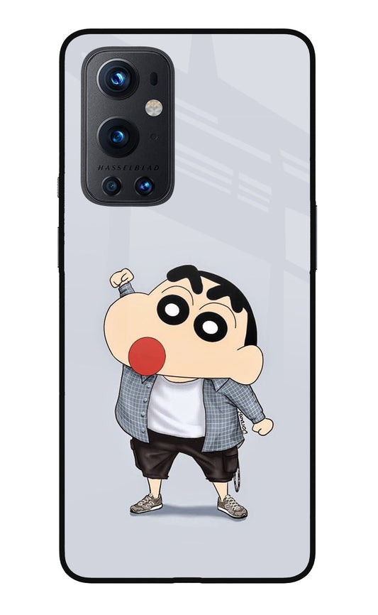 Shinchan Oneplus 9 Pro Glass Case