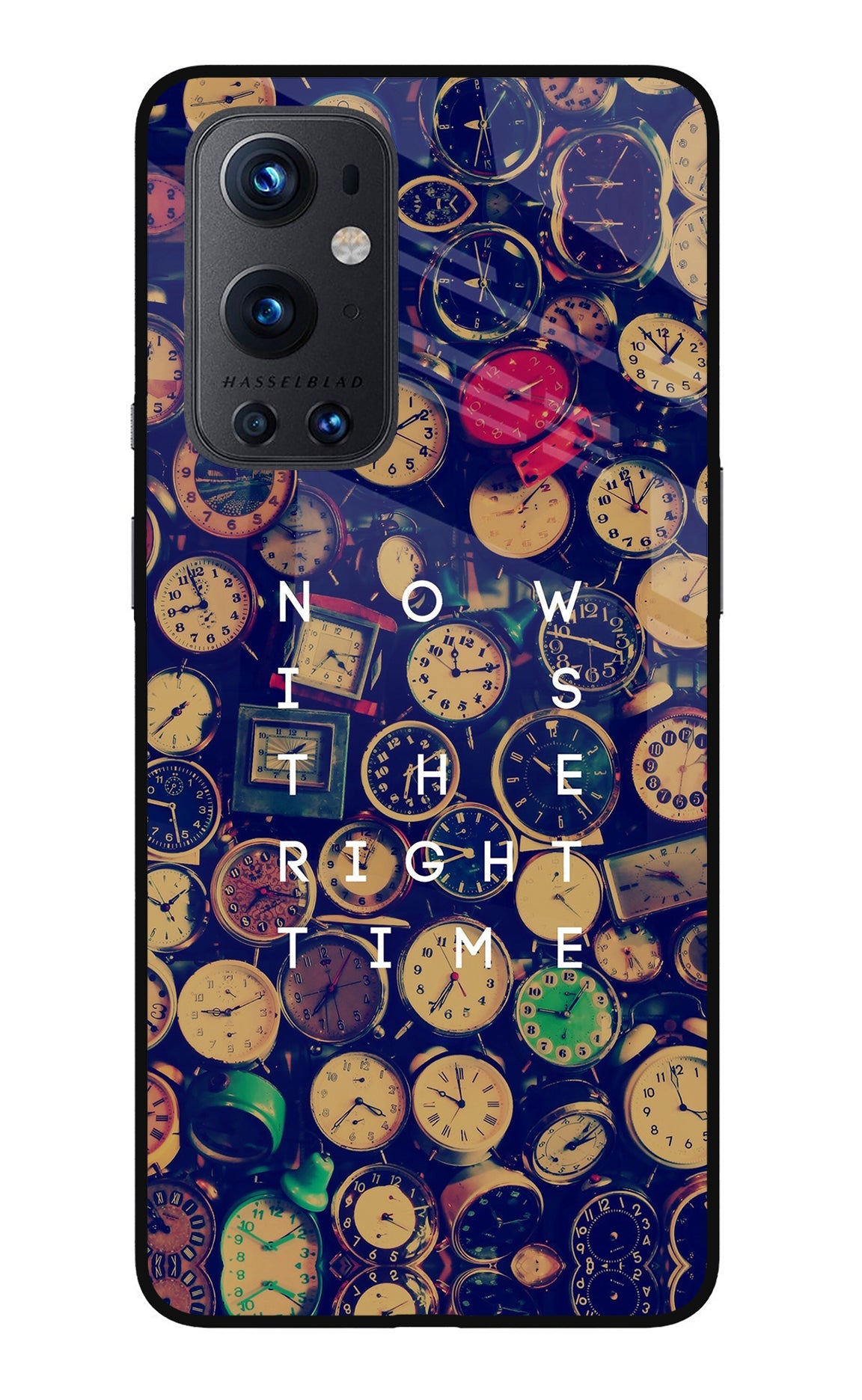 Now is the Right Time Quote Oneplus 9 Pro Back Cover