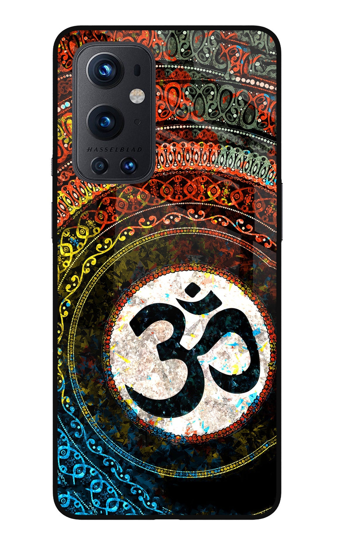 Om Cultural Oneplus 9 Pro Glass Case