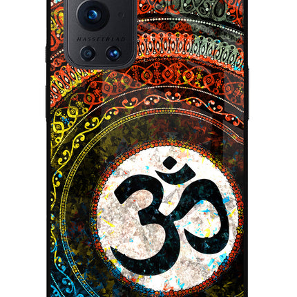 Om Cultural Oneplus 9 Pro Glass Case