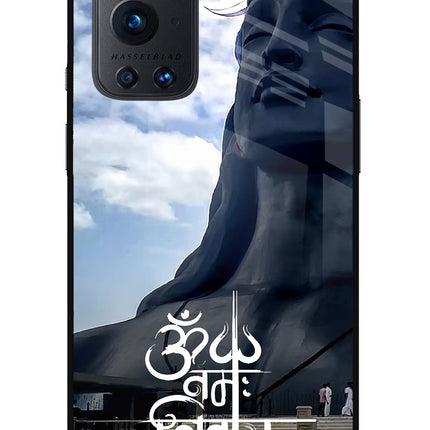 Om Namah Shivay Oneplus 9 Pro Glass Case