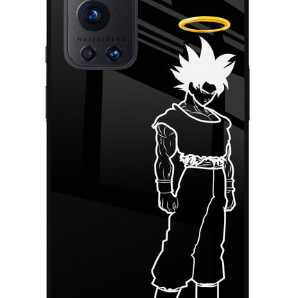 DBS Character Oneplus 9 Pro Glass Case Back Cover by Casekaro
