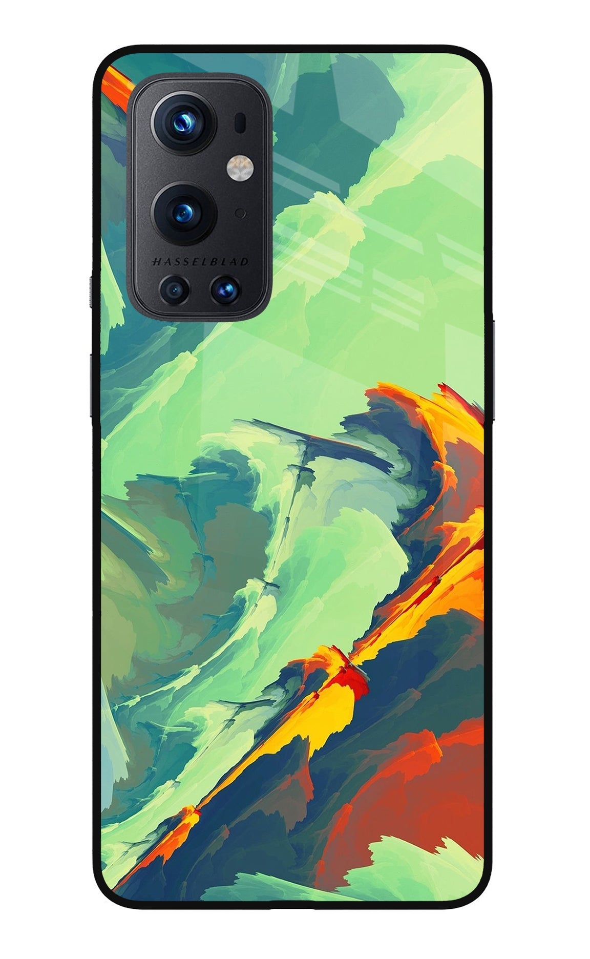 Paint Art Oneplus 9 Pro Glass Case