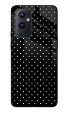 White Dots Oneplus 9 Pro Glass Case