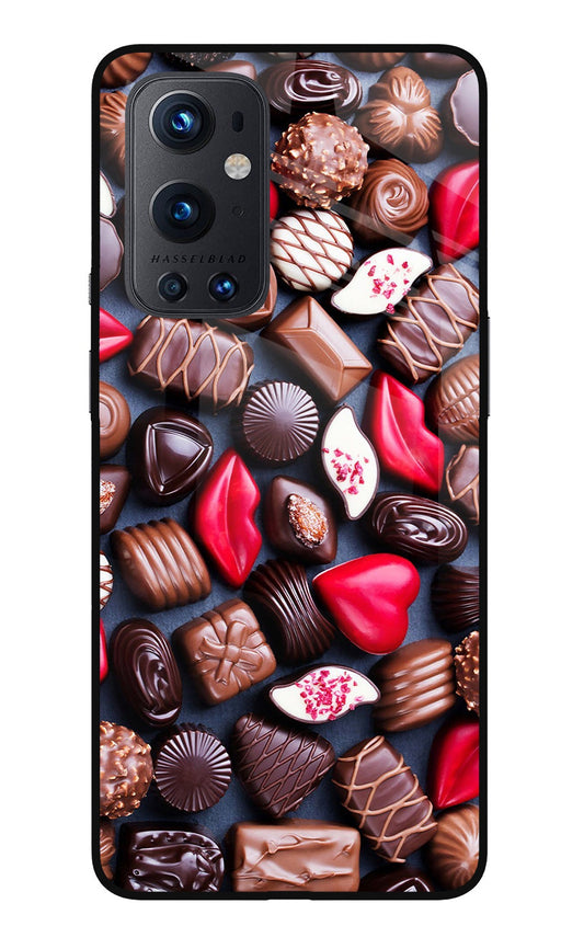 Chocolates Oneplus 9 Pro Glass Case