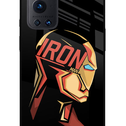 IronMan Oneplus 9 Pro Glass Case Back Cover by Casekaro