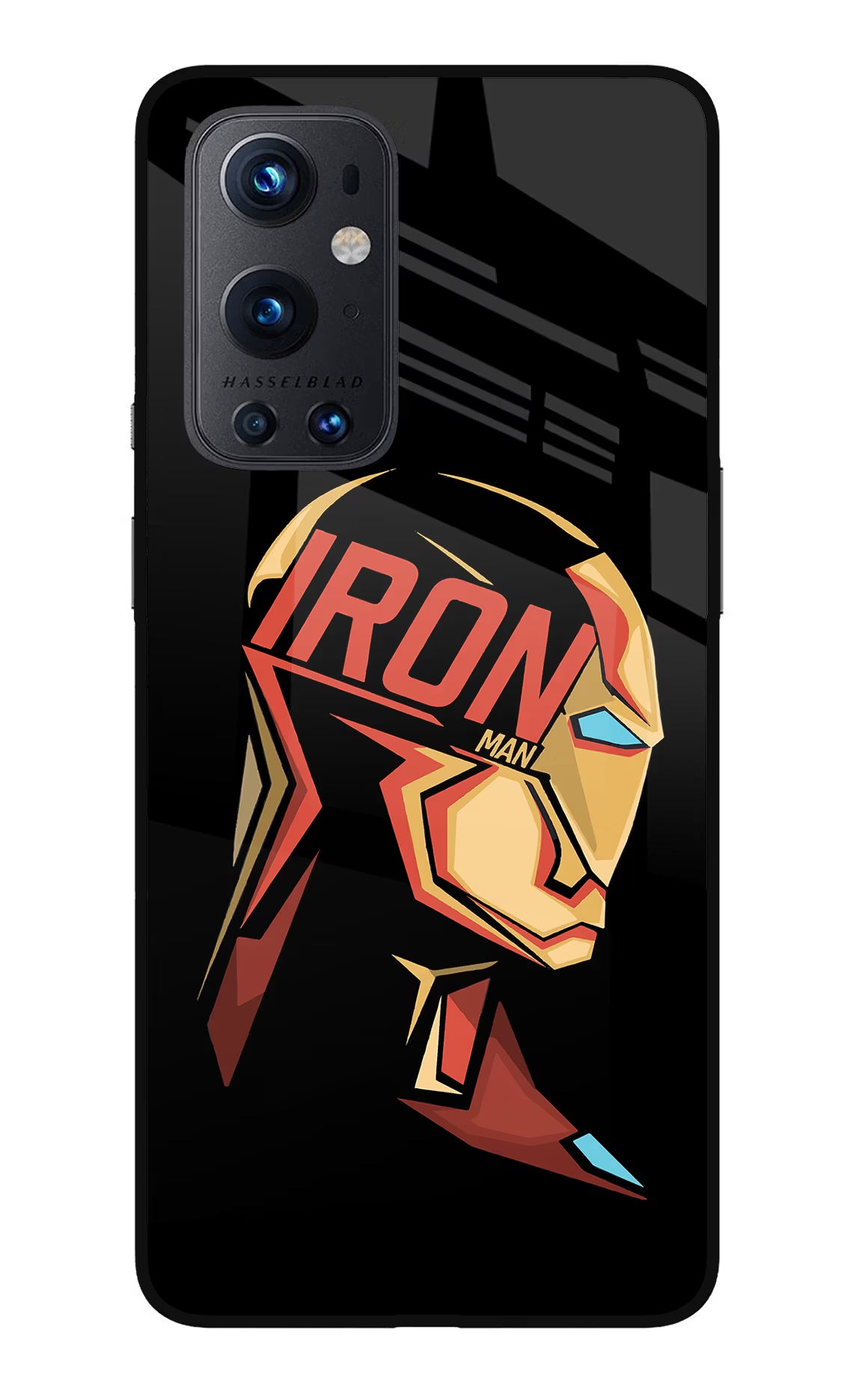 IronMan Oneplus 9 Pro Glass Case Back Cover by Casekaro