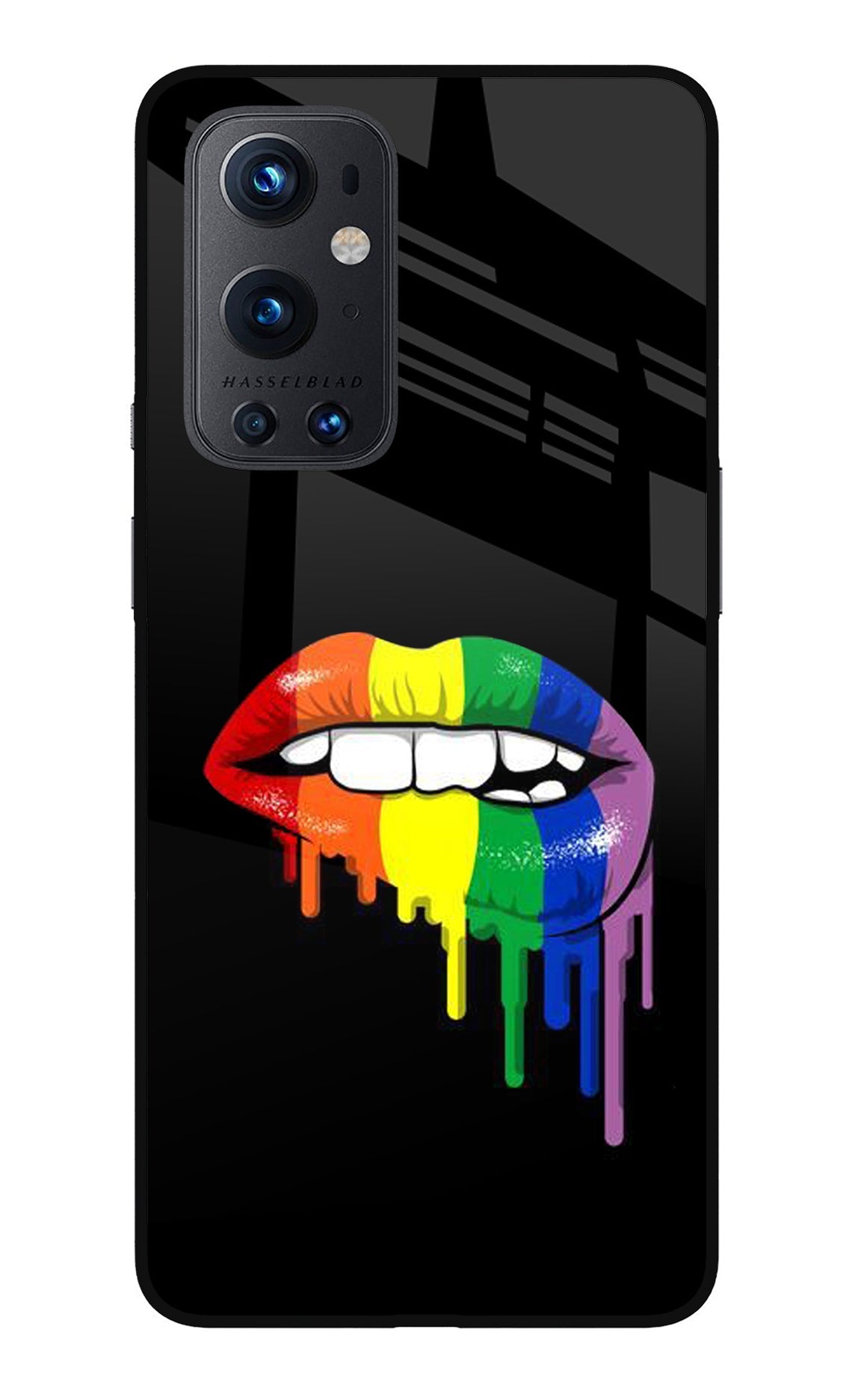 Lips Biting Oneplus 9 Pro Back Cover