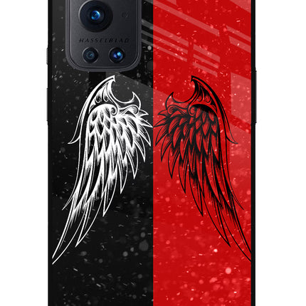 Wings Oneplus 9 Pro Glass Case