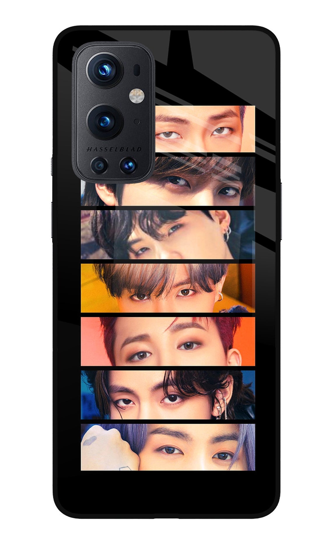 BTS Eyes Oneplus 9 Pro Glass Case