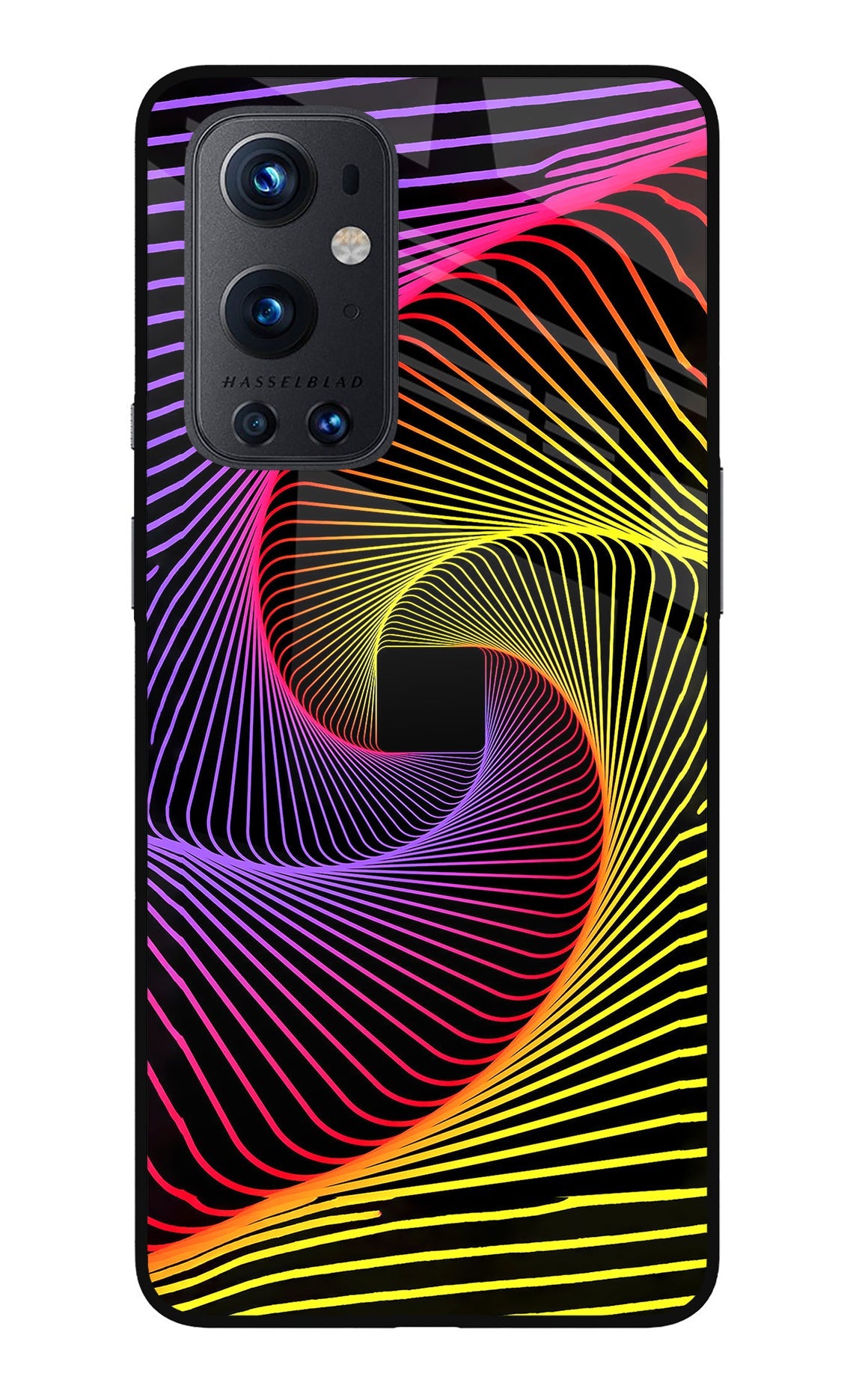 Colorful Strings Oneplus 9 Pro Back Cover