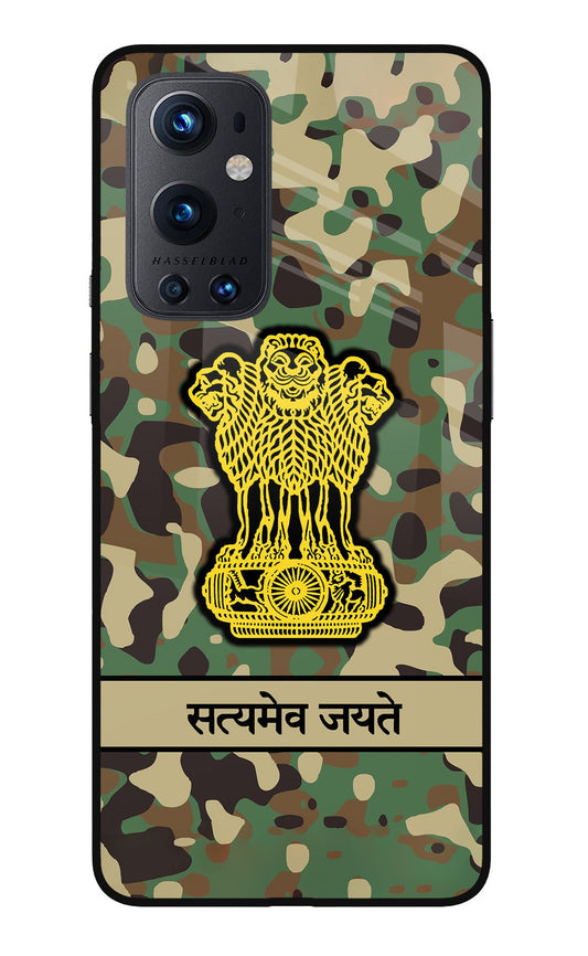 Satyamev Jayate Army Oneplus 9 Pro Glass Case