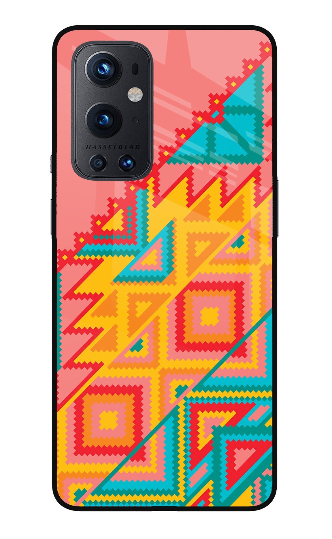 Aztec Tribal Oneplus 9 Pro Glass Case