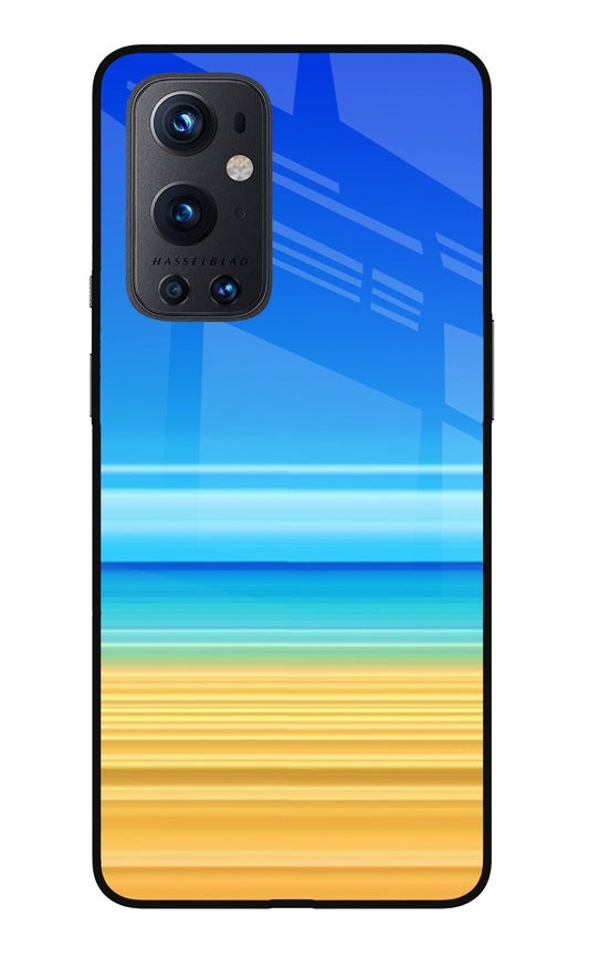 Beach Art Oneplus 9 Pro Glass Case