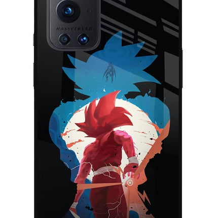 Goku Oneplus 9 Pro Glass Case Back Cover by Casekaro