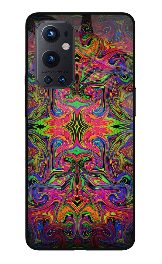 Psychedelic Art Oneplus 9 Pro Glass Case