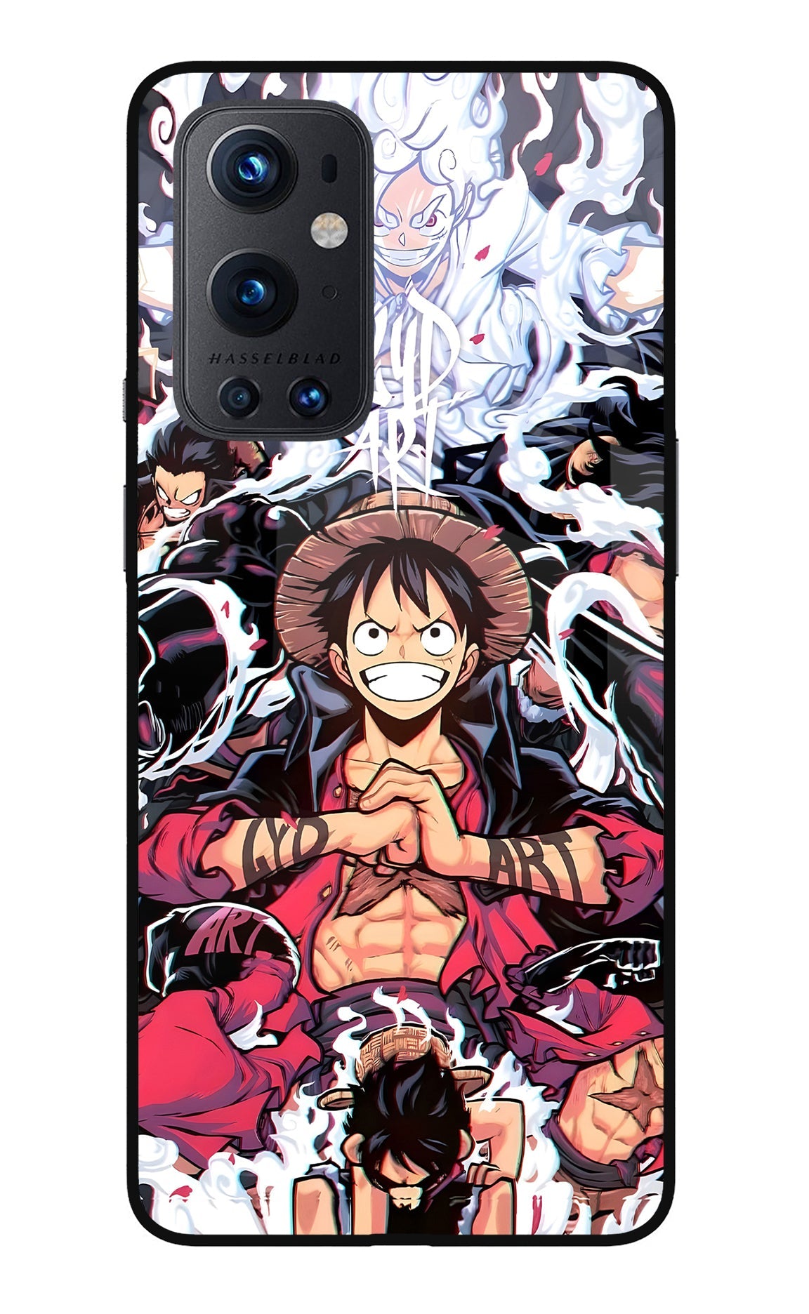 One Piece Anime Oneplus 9 Pro Glass Case