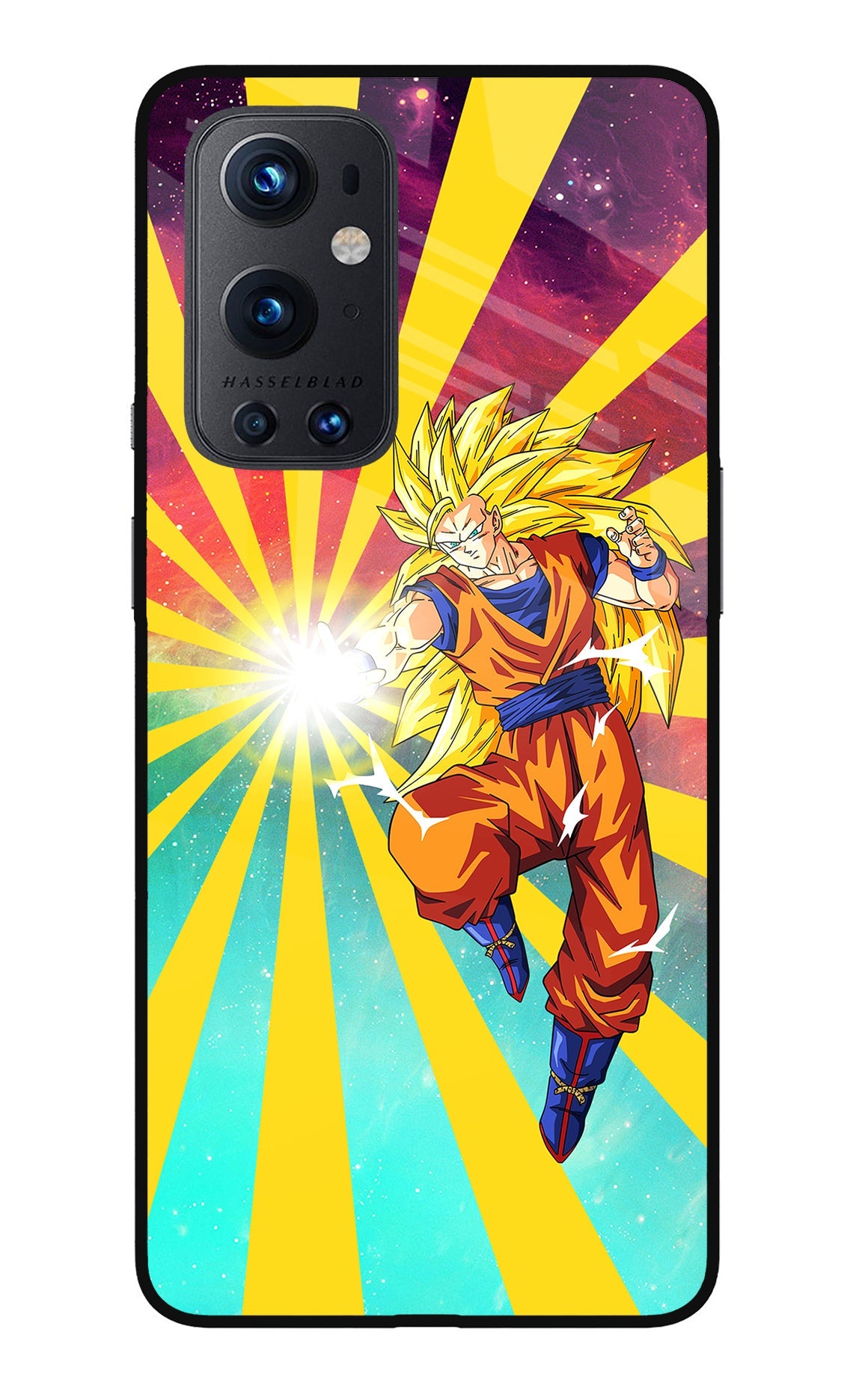 Goku Super Saiyan Oneplus 9 Pro Glass Case
