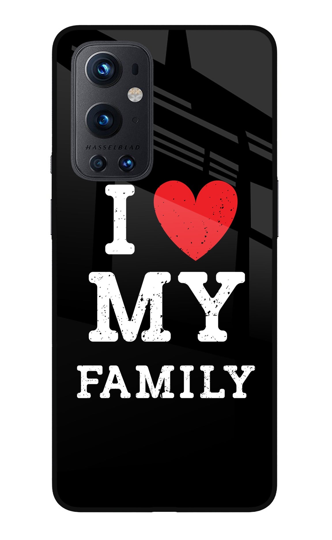 I Love My Family Oneplus 9 Pro Back Cover