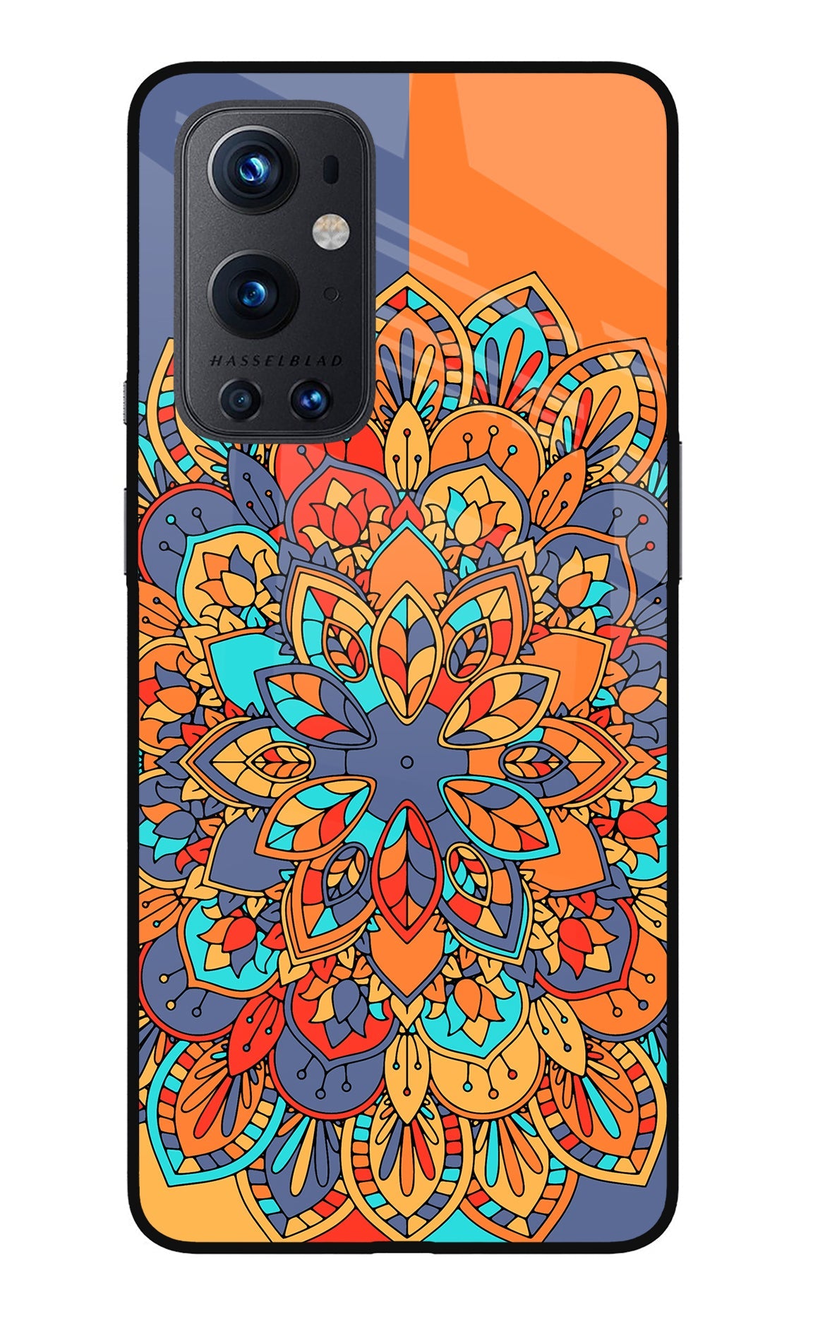 Color Mandala Oneplus 9 Pro Glass Case