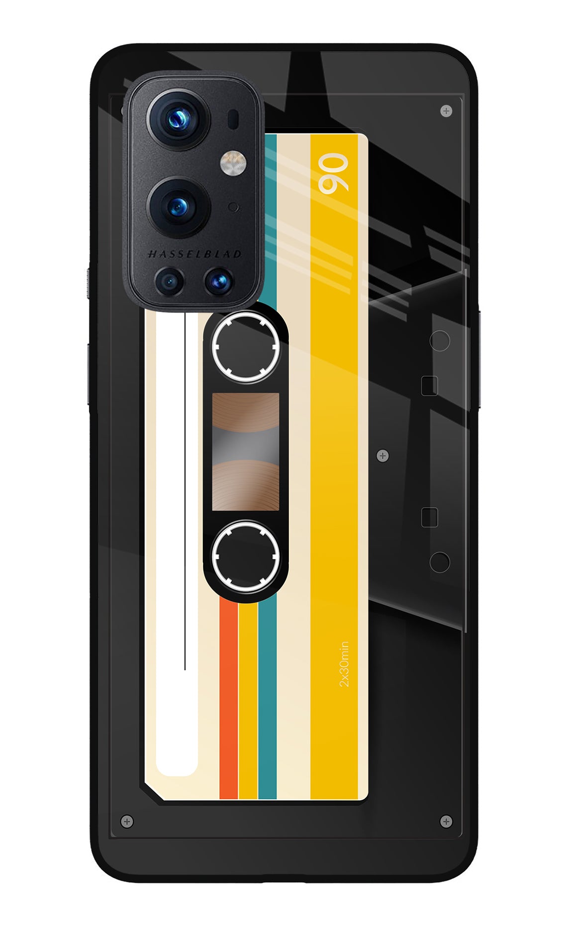 Tape Cassette Oneplus 9 Pro Glass Case