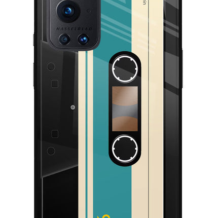 Cassette Oneplus 9 Pro Glass Case Back Cover by Casekaro