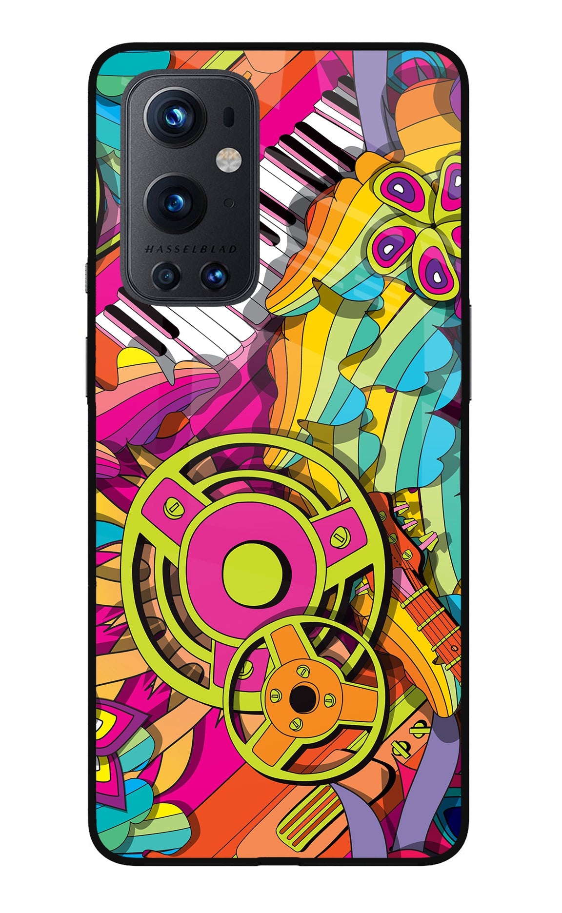 Music Doodle Oneplus 9 Pro Glass Case