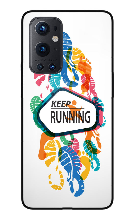 Keep Running Oneplus 9 Pro Glass Case