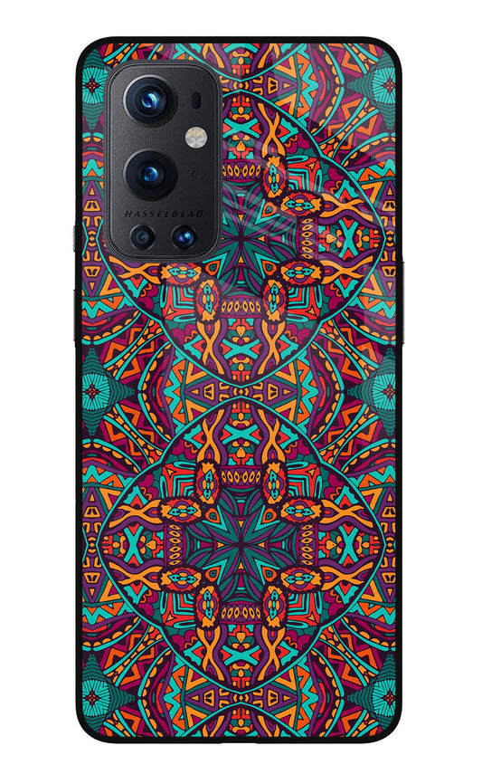 Colour Mandala Oneplus 9 Pro Glass Case