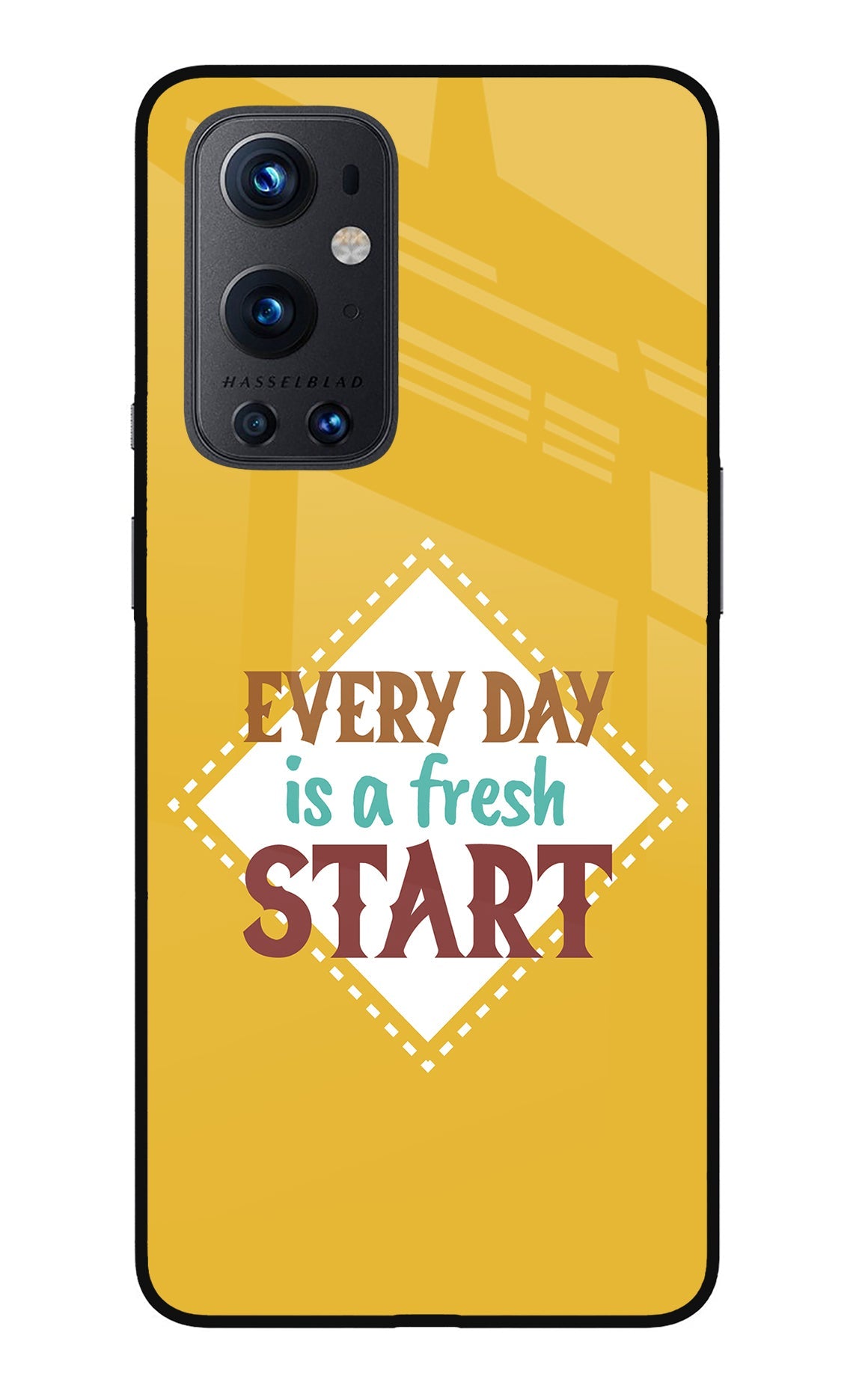 Every day is a Fresh Start Oneplus 9 Pro Glass Case