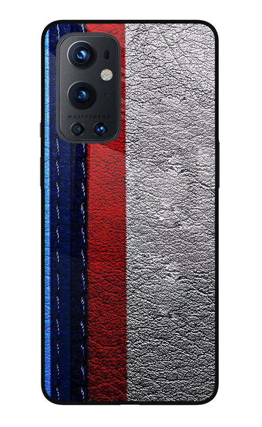 BMW Stripes Oneplus 9 Pro Glass Case