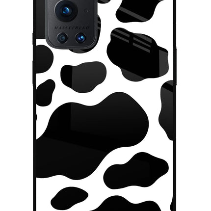 Cow Spots Oneplus 9 Pro Glass Case
