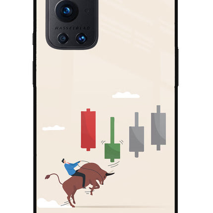 Bull Trading Momentum Oneplus 9 Pro Glass Case
