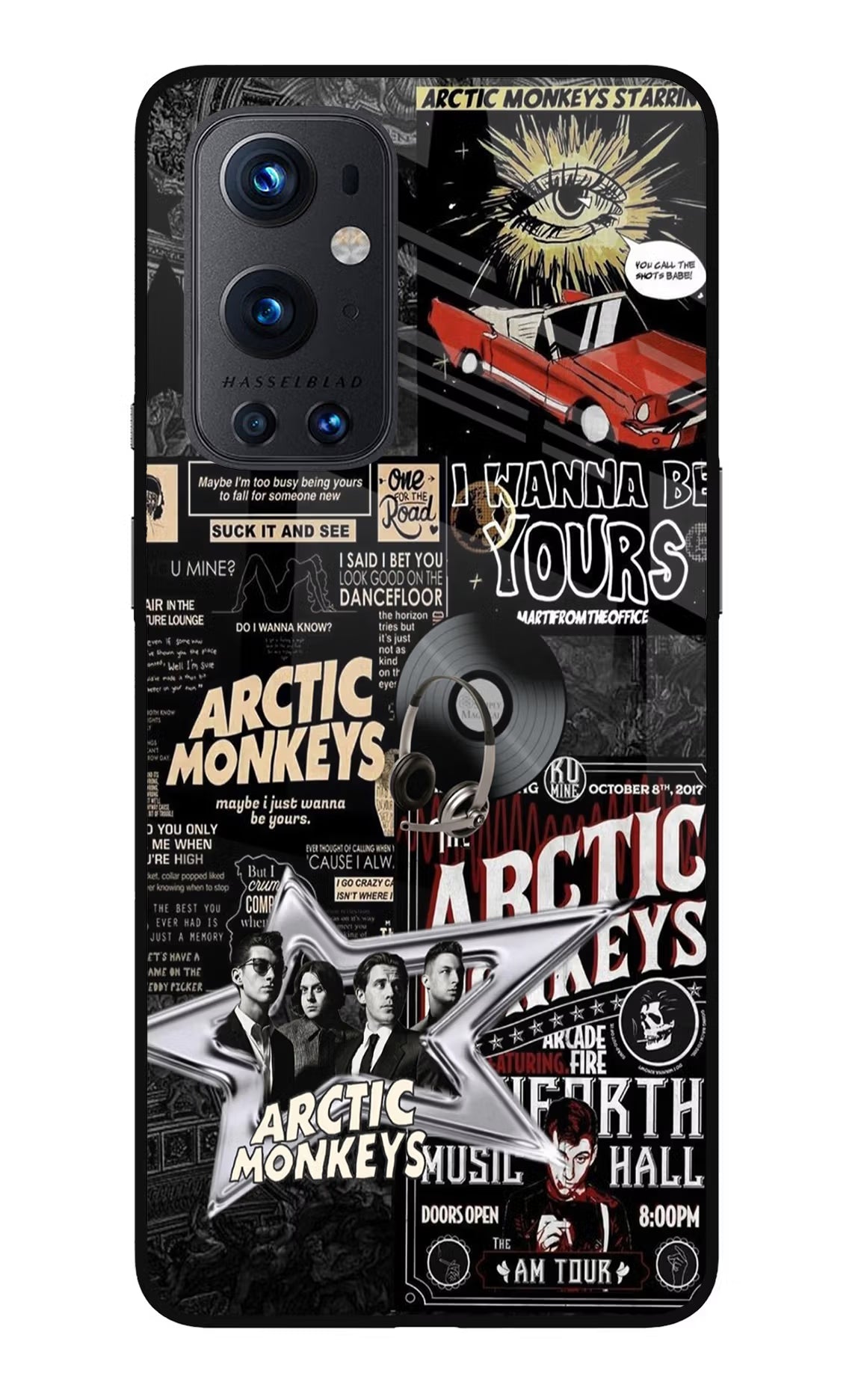 Arctic Monkeys Oneplus 9 Pro Glass Case