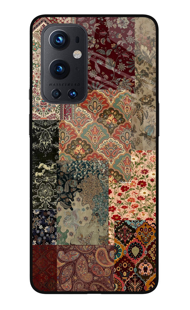 Desi Print Oneplus 9 Pro Glass Case