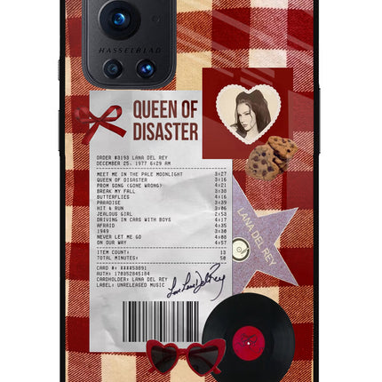 Queen of Disaster Oneplus 9 Pro Glass Case