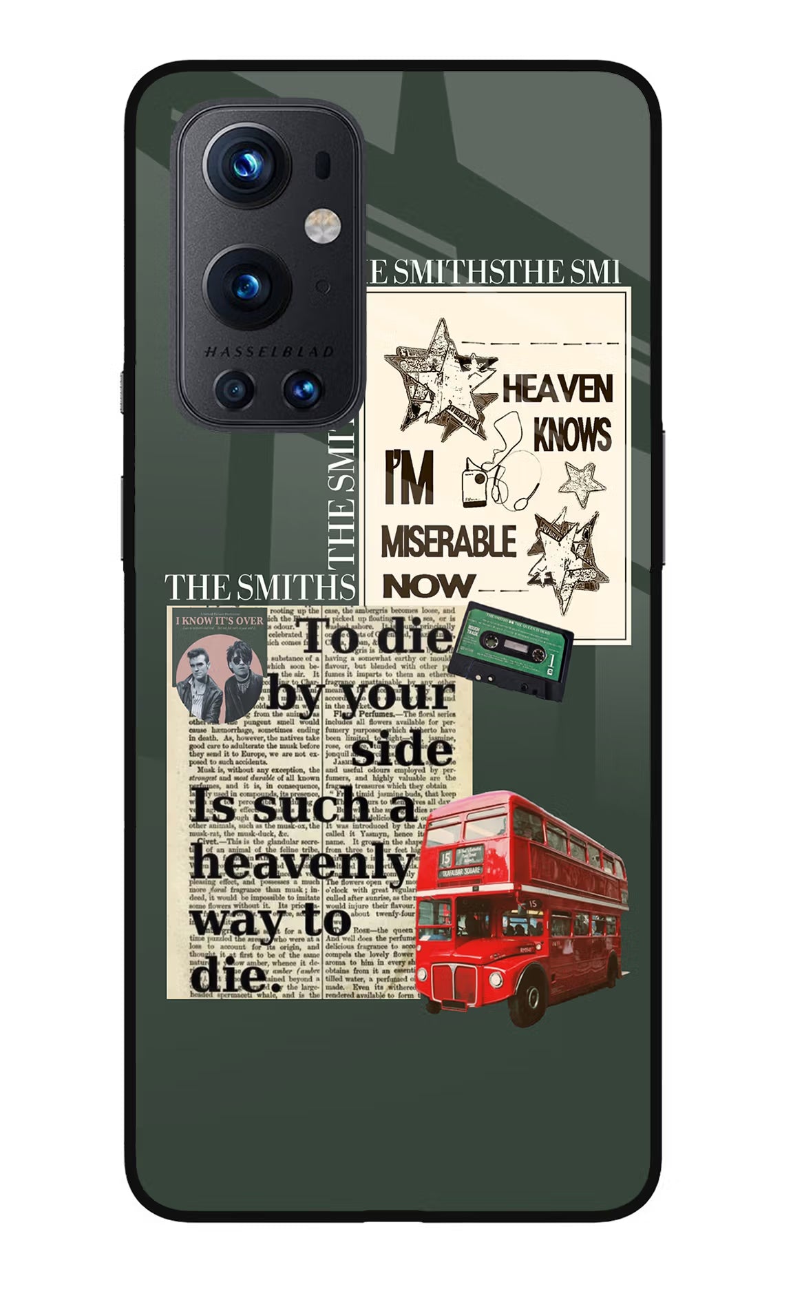 The Smiths Oneplus 9 Pro Glass Case Back Cover by Casekaro