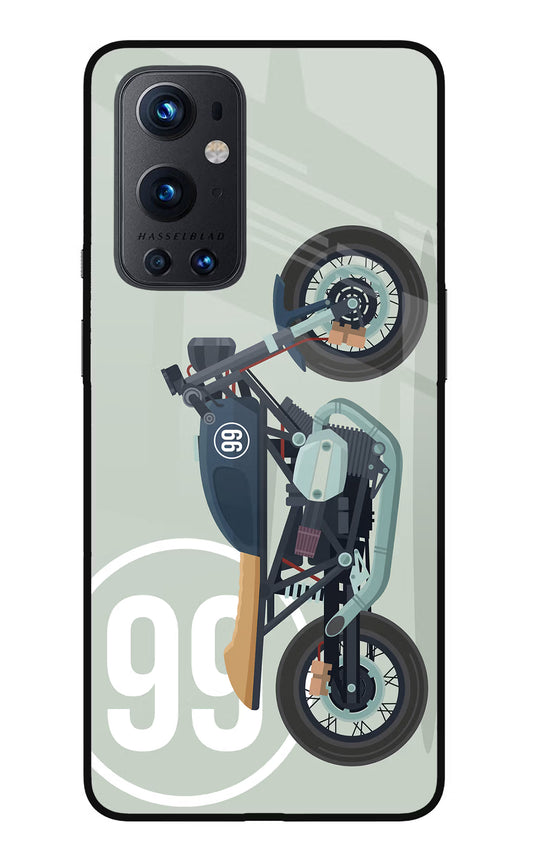 Classic Cafe Racer 99 Oneplus 9 Pro Glass Case