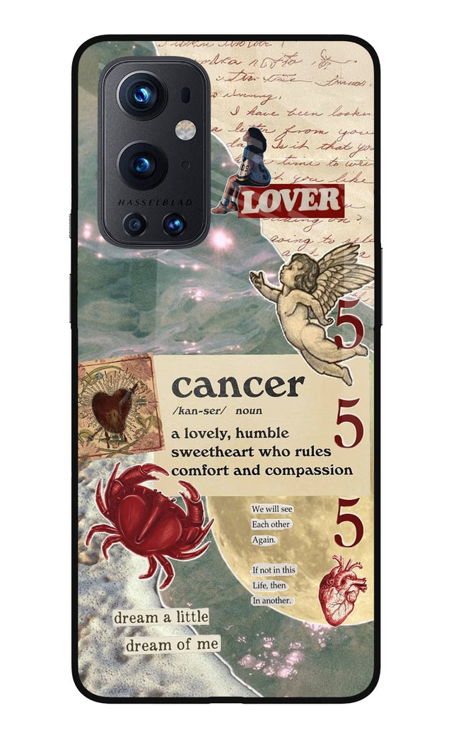 Cancer Zodiac Oneplus 9 Pro Glass Case