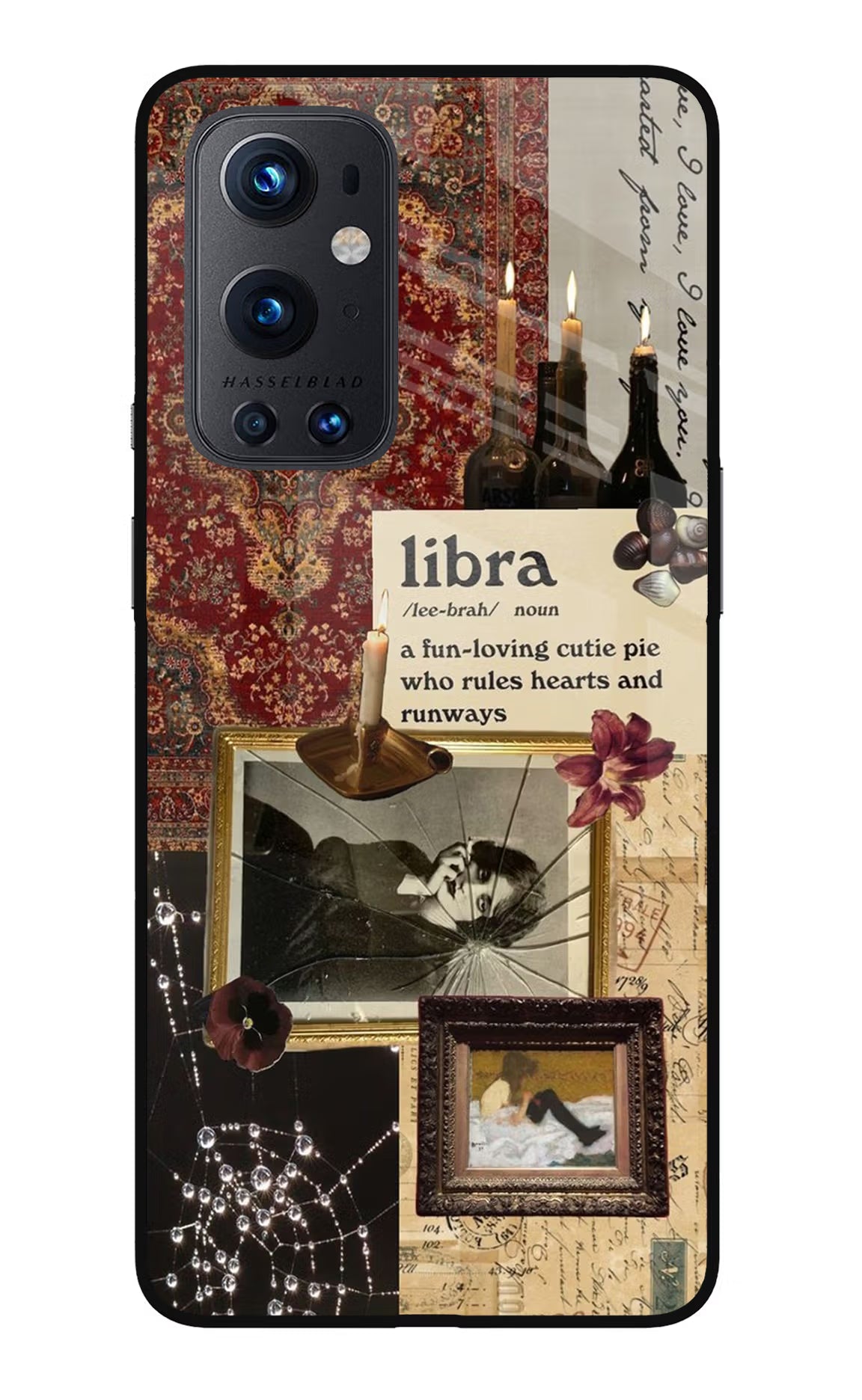 Libra Zodiac Oneplus 9 Pro Glass Case