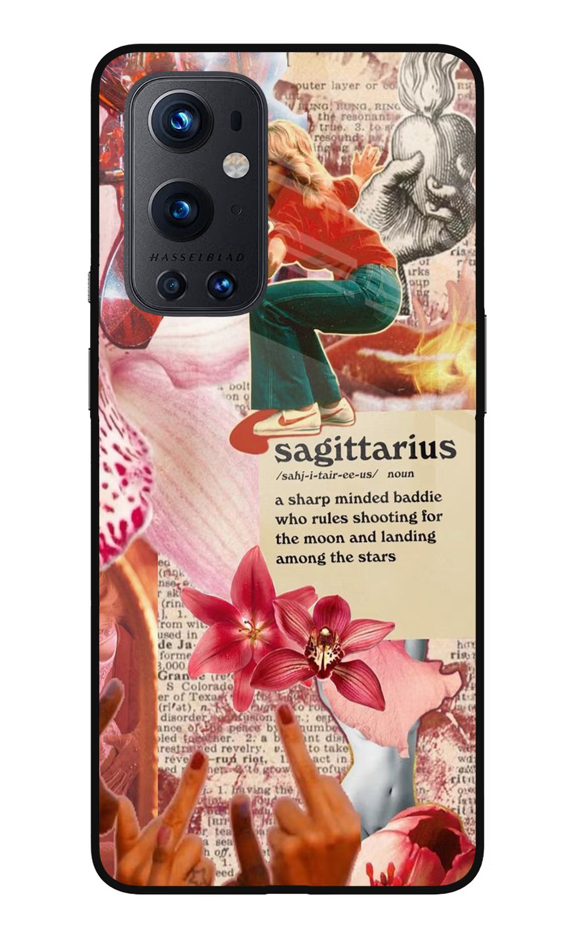 Sagittarius Zodiac Oneplus 9 Pro Glass Case