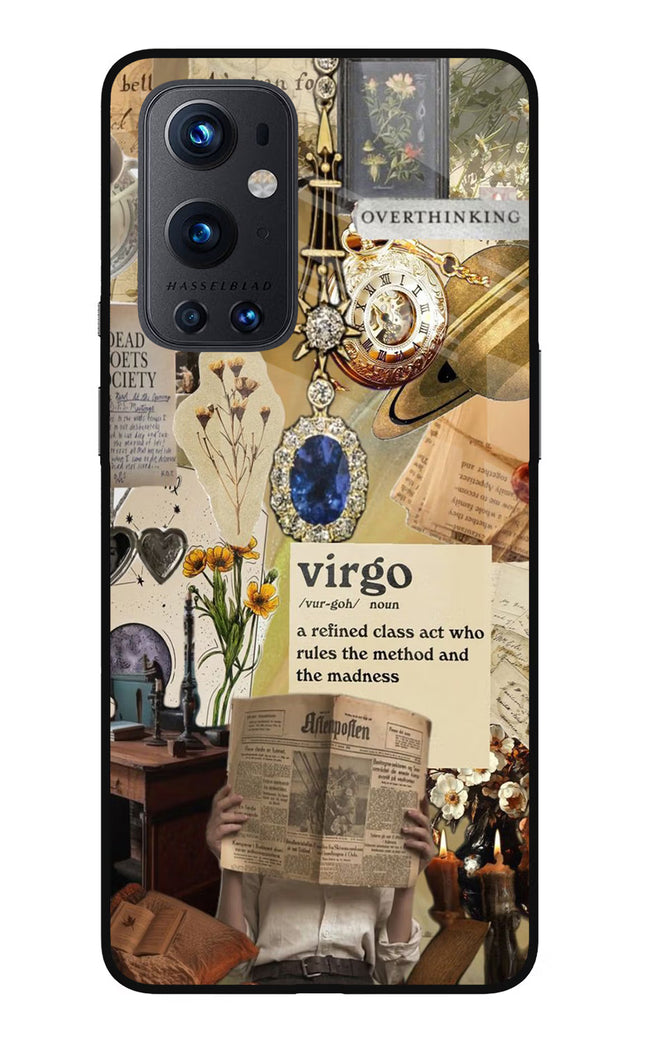 Virgo Zodiac Oneplus 9 Pro Glass Case