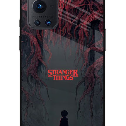 Ordinary Things Dark Side Oneplus 9 Pro Glass Case Back Cover by Casekaro