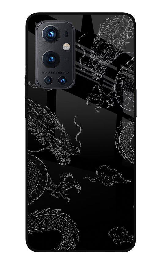 Twin Dragons Oneplus 9 Pro Glass Case