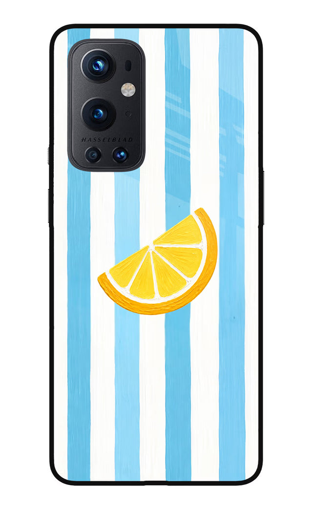 Summer Lemon Oneplus 9 Pro Glass Case