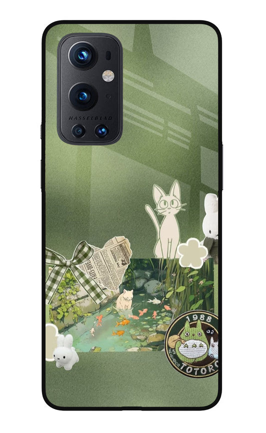 Aesthetic anime Oneplus 9 Pro Glass Case