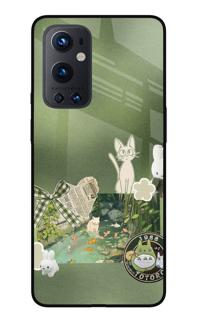 Aesthetic anime Oneplus 9 Pro Glass Case