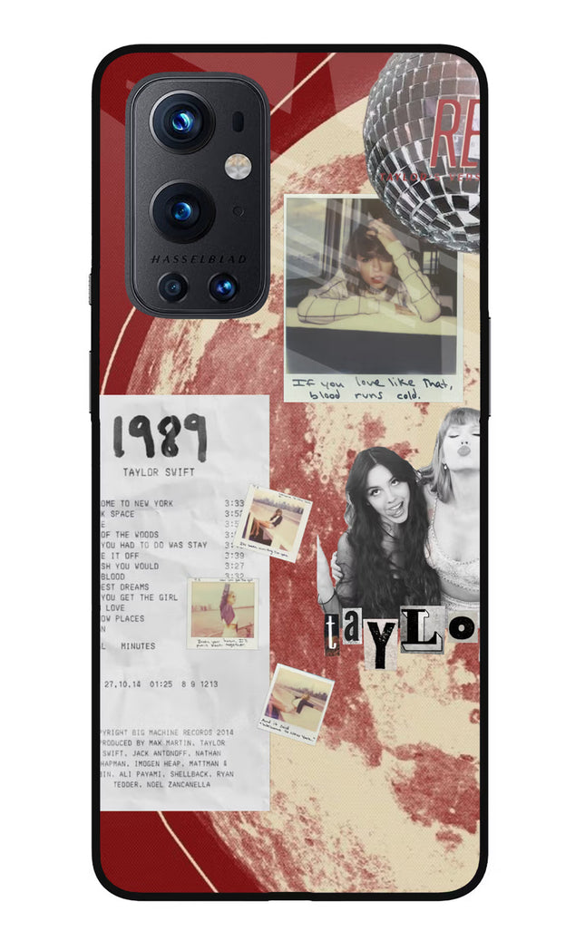Taylor Swift Oneplus 9 Pro Glass Case